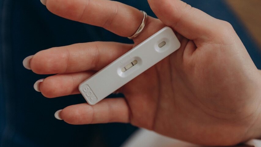 Positiv graviditetstest