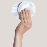 Genanvendelige ammeindlæg i silke (6 stk.)