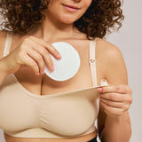 Genanvendelige ammeindlæg i silke (6 stk.)