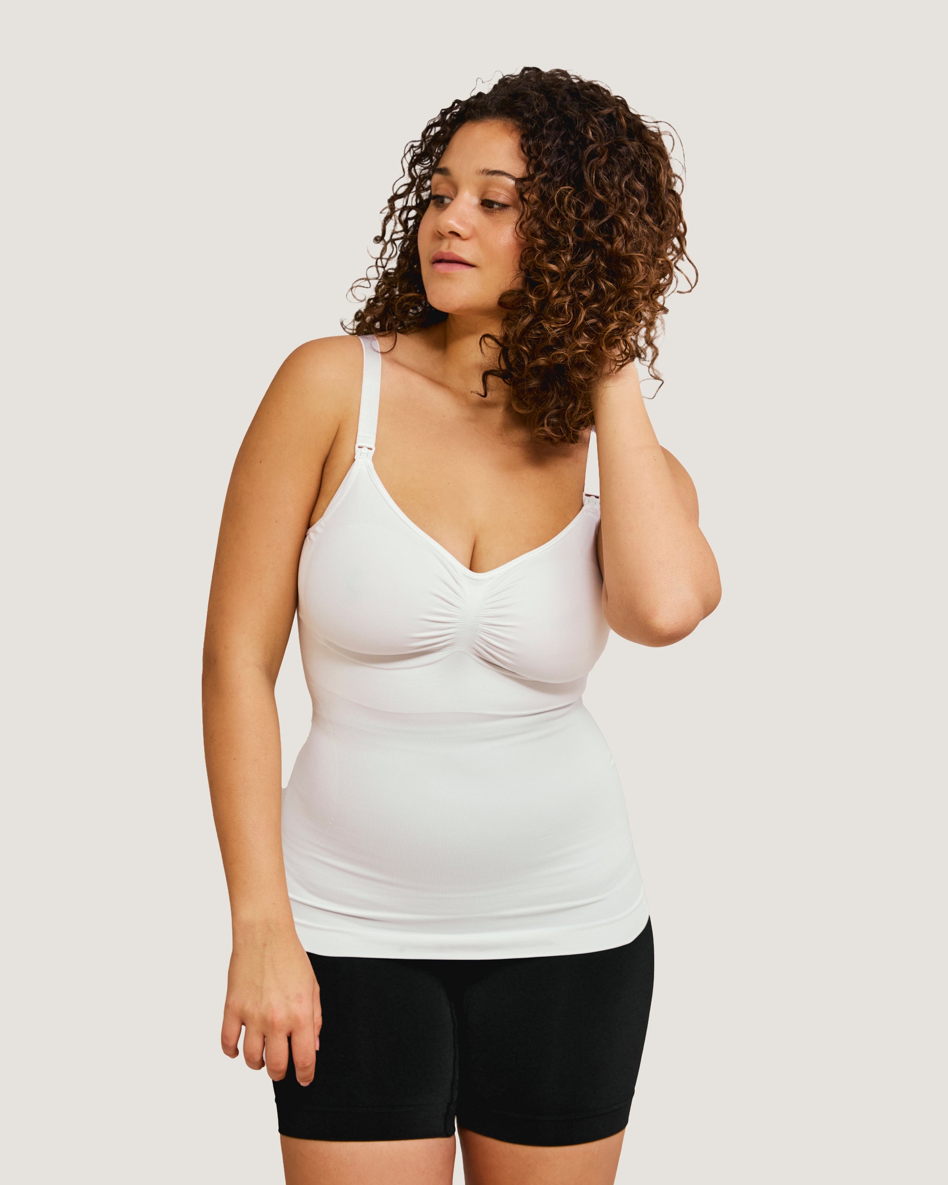 plus size cool nursing tops Nursing top with shapewear Carriwell – carriwelldk