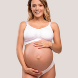 Graviditets- og amme-bh med vatteret indlæg