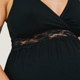 Graviditets- og amme natkjole