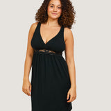 Graviditets- og amme natkjole