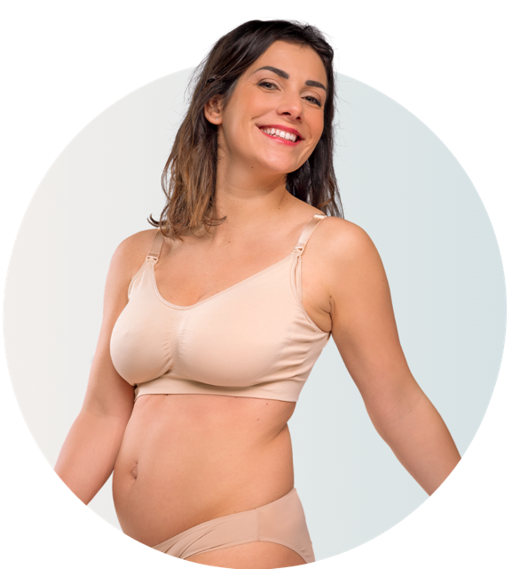 3005 carriwell seamless original maternity and nursing bra